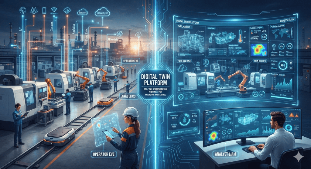 Digital Twins Evolve: From Monitoring to Autonomy in Engineering