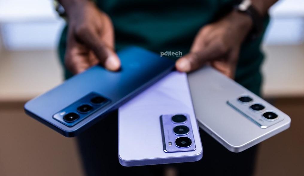 itel City 100s smartphones. PHOTO: PC Tech Magazine/Olupot Nathan Ernest